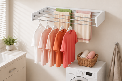 EcoBee™ Wall-Mounted Clothing Rack