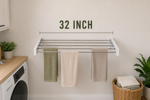 EcoBee™ Wall-Mounted Clothing Rack