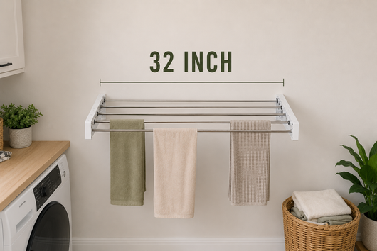 EcoBee™ Wall-Mounted Clothing Rack